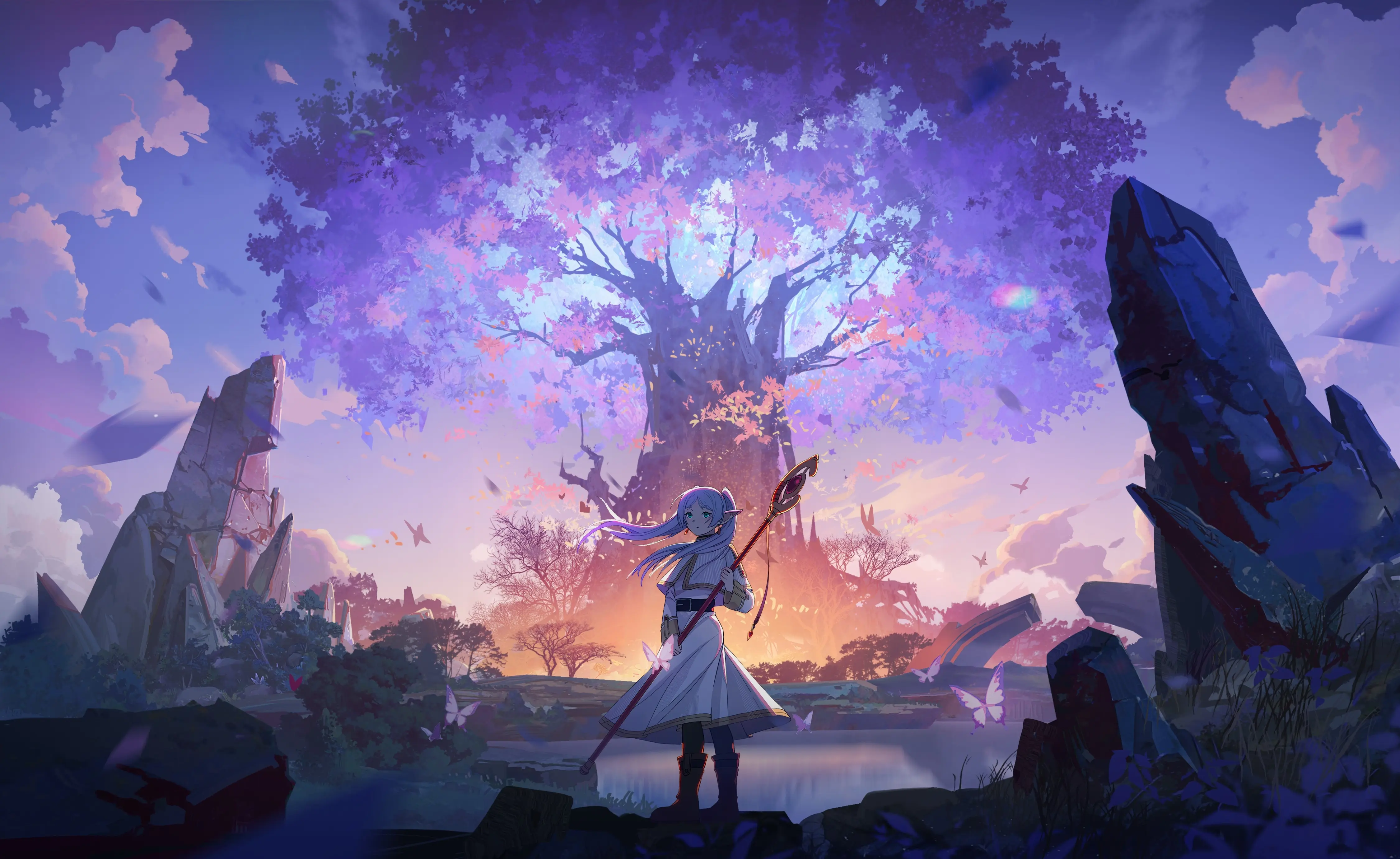 Desktop background image of the blog